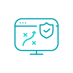 map and magnifying glass