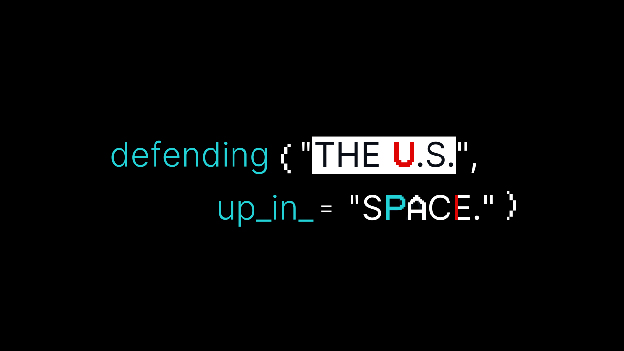 defending the US in space