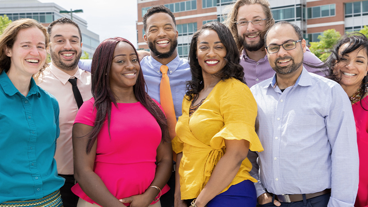 diverse employee group