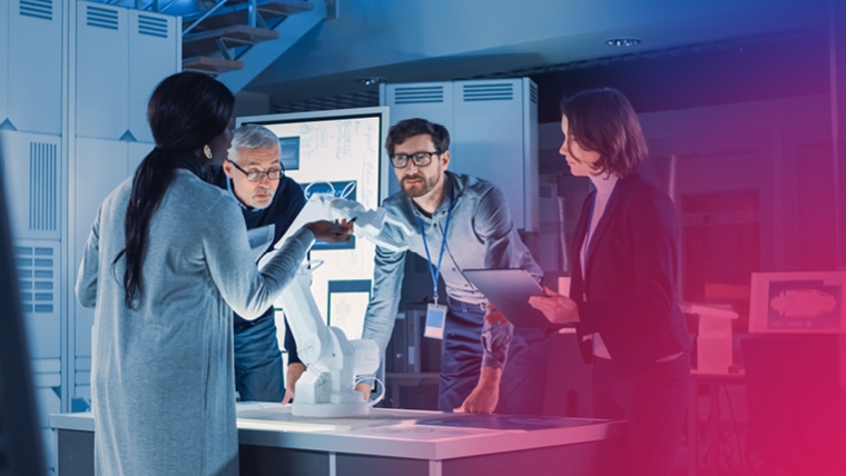 partners working in tech