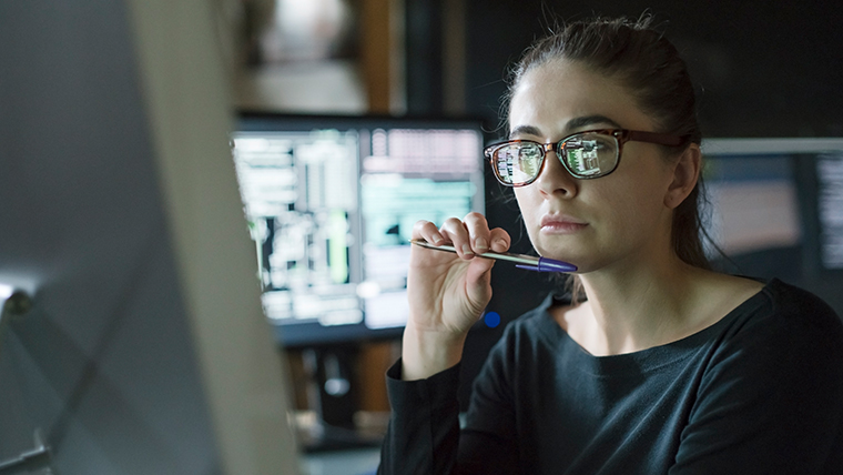 stethoscope on graph